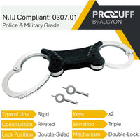 Alcyon Handcuffs Rigid Model – 5050-RB