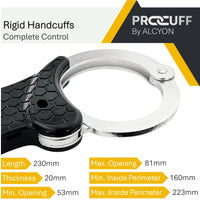 Alcyon Handcuffs Rigid Model – 5050-RB
