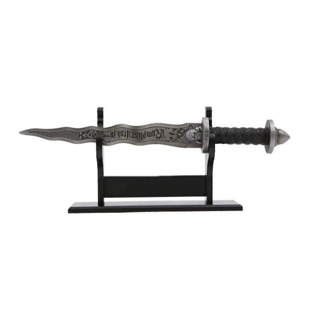 Once Upon a Time Rumplestiltskin Metal Dagger with Display Stand