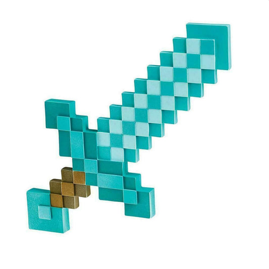 Minecraft Diamond Sword Plastic Toy