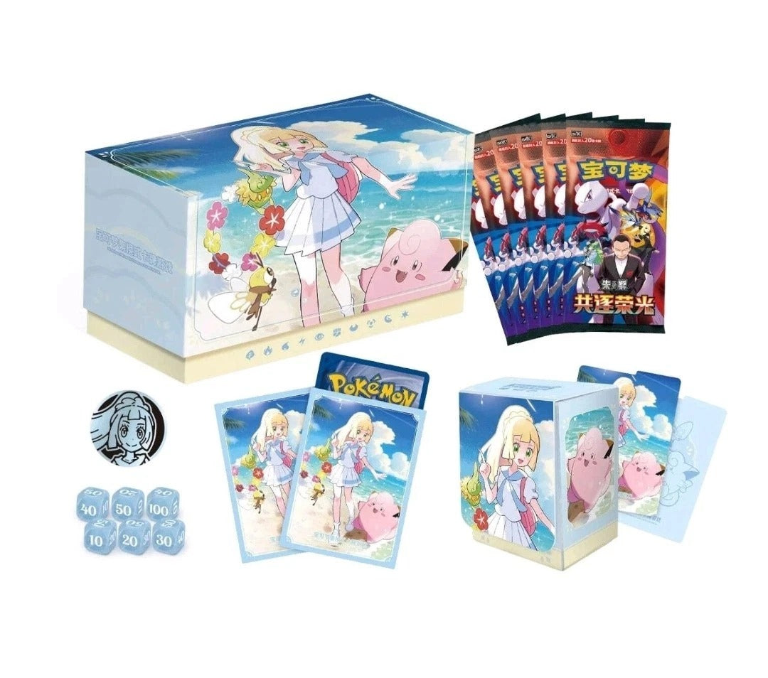 Pokemon TCG: Chasing Glory Together – Lillie Gift Box Simplified Chinese CSV10C Scarlet &amp; Violet Series