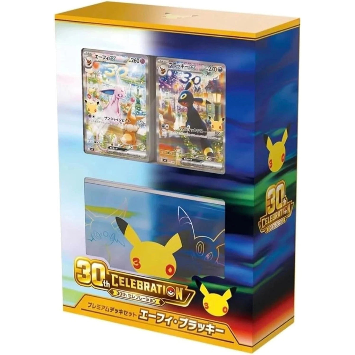 Pokemon TCG: 30th Celebration Premium Deck Set: Espeon & Umbreon Japanese