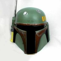 Star Wars Boba Fett Battle Damaged Resin Helmet DAMAGED