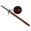 Devil May Cry Dante Rebellion Metal Sword with Wall Plaque