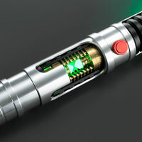 Star Wars Jedi Master Quinlan Vos Spinning Kyber Crystal Combat Lightsaber