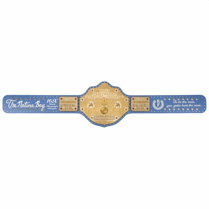 Ric Flair The Nature Boy Signature Series Replica Title Wrestling Belt 4MM Brass Plate