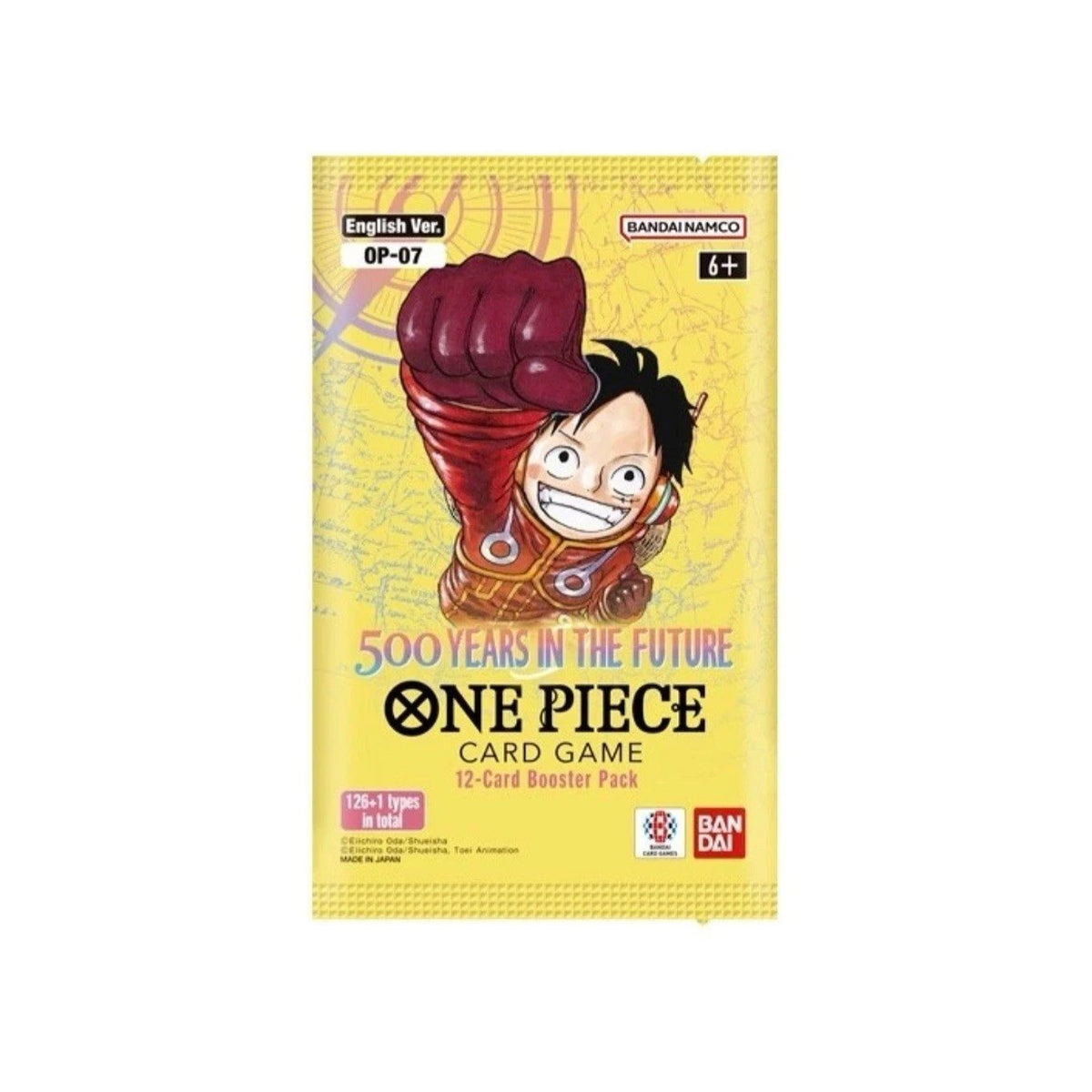 One Piece OP-07 TCG Card Game Booster Pack 500 Years In The Future English