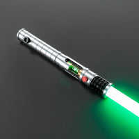 Star Wars Jedi Master Quinlan Vos Spinning Kyber Crystal Combat Lightsaber