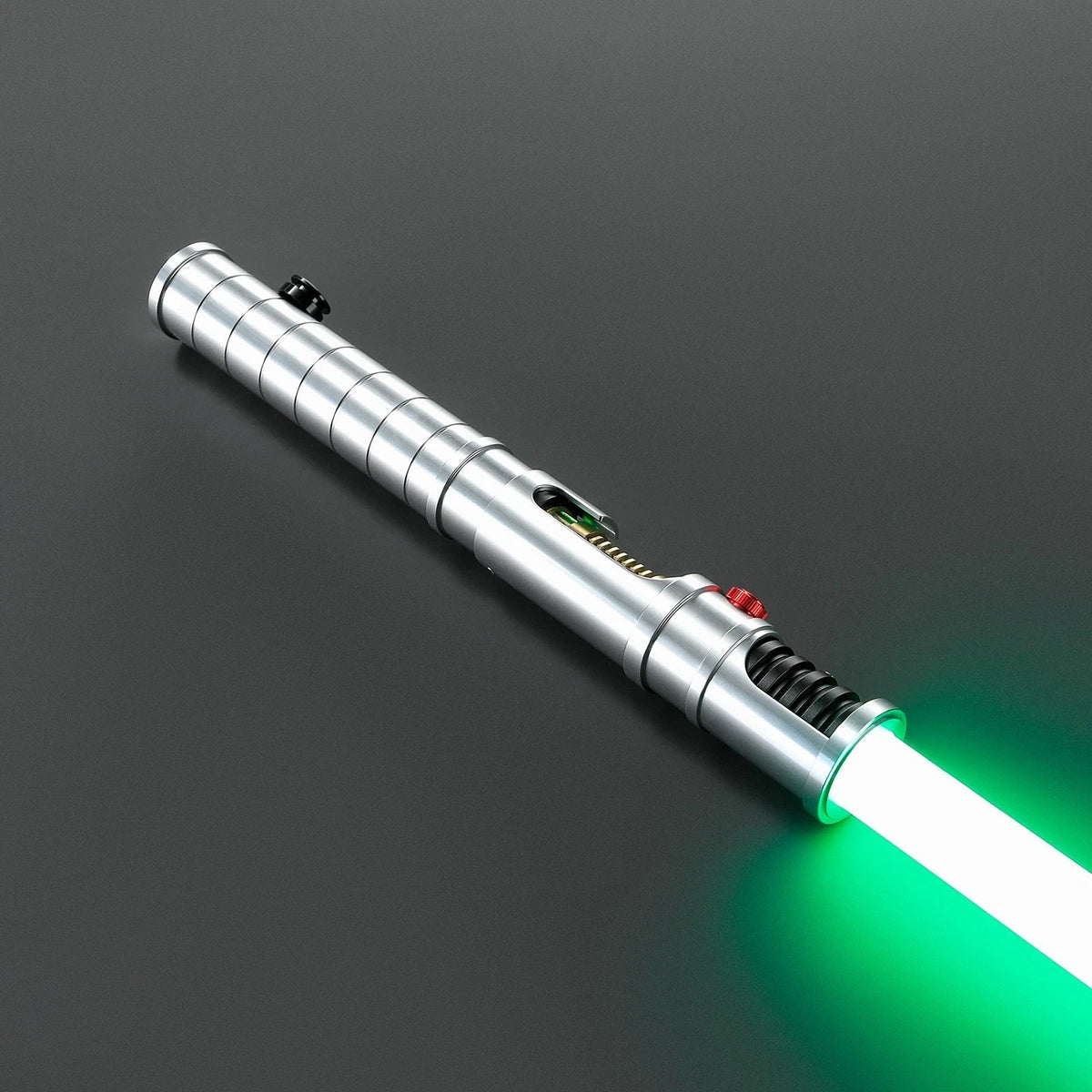 Star Wars Jedi Master Quinlan Vos Spinning Kyber Crystal Combat Lightsaber