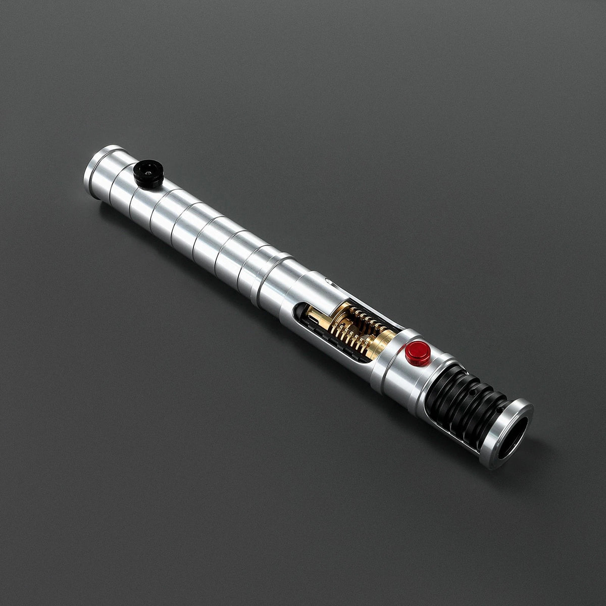 Star Wars Jedi Master Quinlan Vos Spinning Kyber Crystal Combat Lightsaber