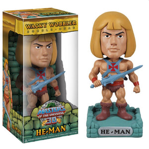 Masters of the Universe He-Man 30th Anniversary Wacky Wobbler Funko DAMAGED BOX