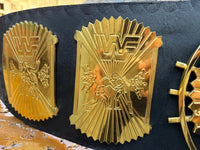 WWF Winged Eagle Championship Belt 6MM Plate
