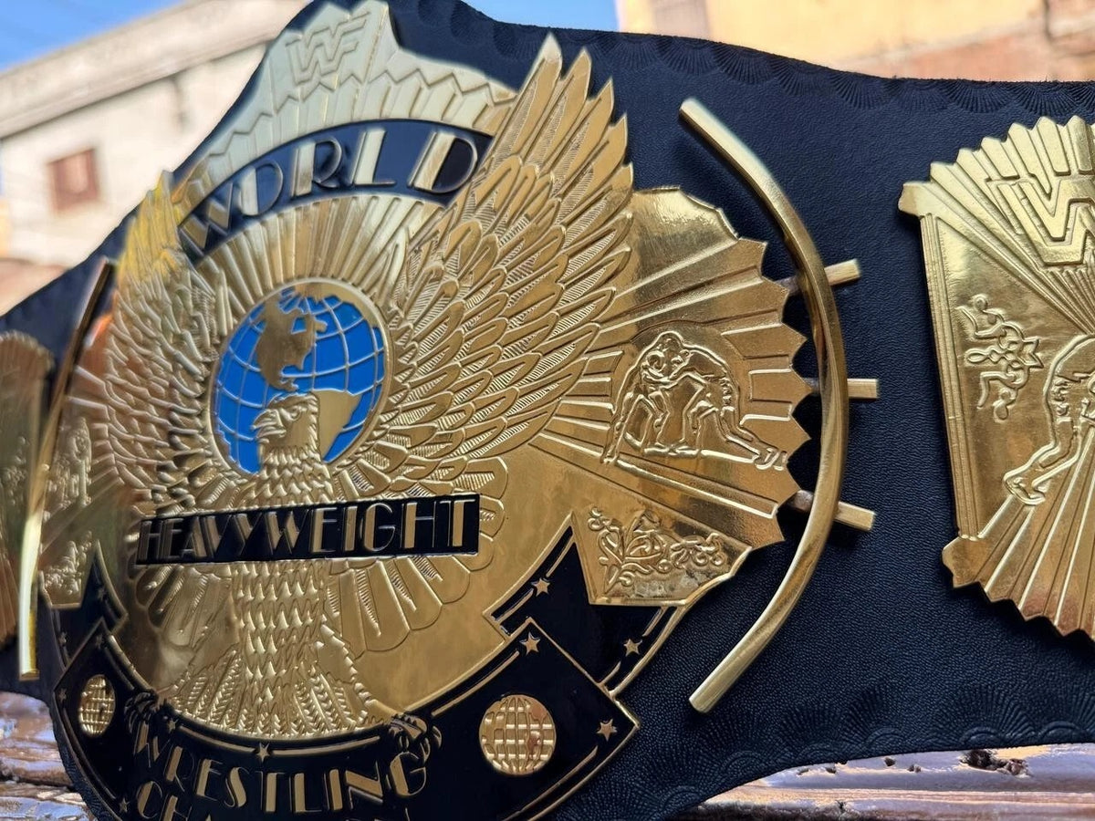WWF Winged Eagle Championship Wrestling Belt 6MM Diecast Plate