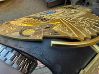 WWF Winged Eagle Championship Belt 6MM Plate