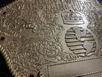 WWE Big Gold Heavyweight Championship Replica Title Belt Undertaker 6MM Plate