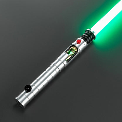 Star Wars Jedi Master Quinlan Vos Spinning Kyber Crystal Combat Lightsaber