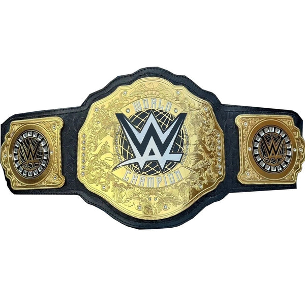 WWE World Heavyweight Championship Replica Wrestling Title Belt 4MM Brass Plate