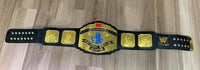 WWE Black Intercontinental Championship Replica Wrestling Title Belt 4MM Brass Plate