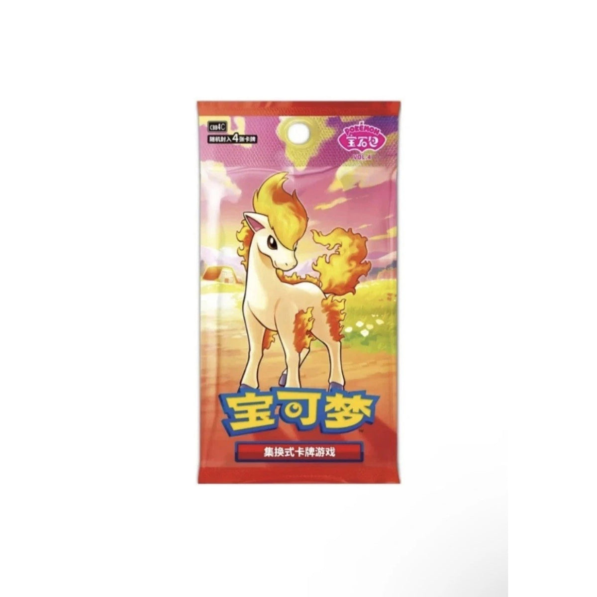 Pokemon Gem Pack Vol. 4 Simplified Chinese CBB4C Booster Pack / Box