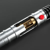 Star Wars Jedi Master Quinlan Vos Spinning Kyber Crystal Combat Lightsaber