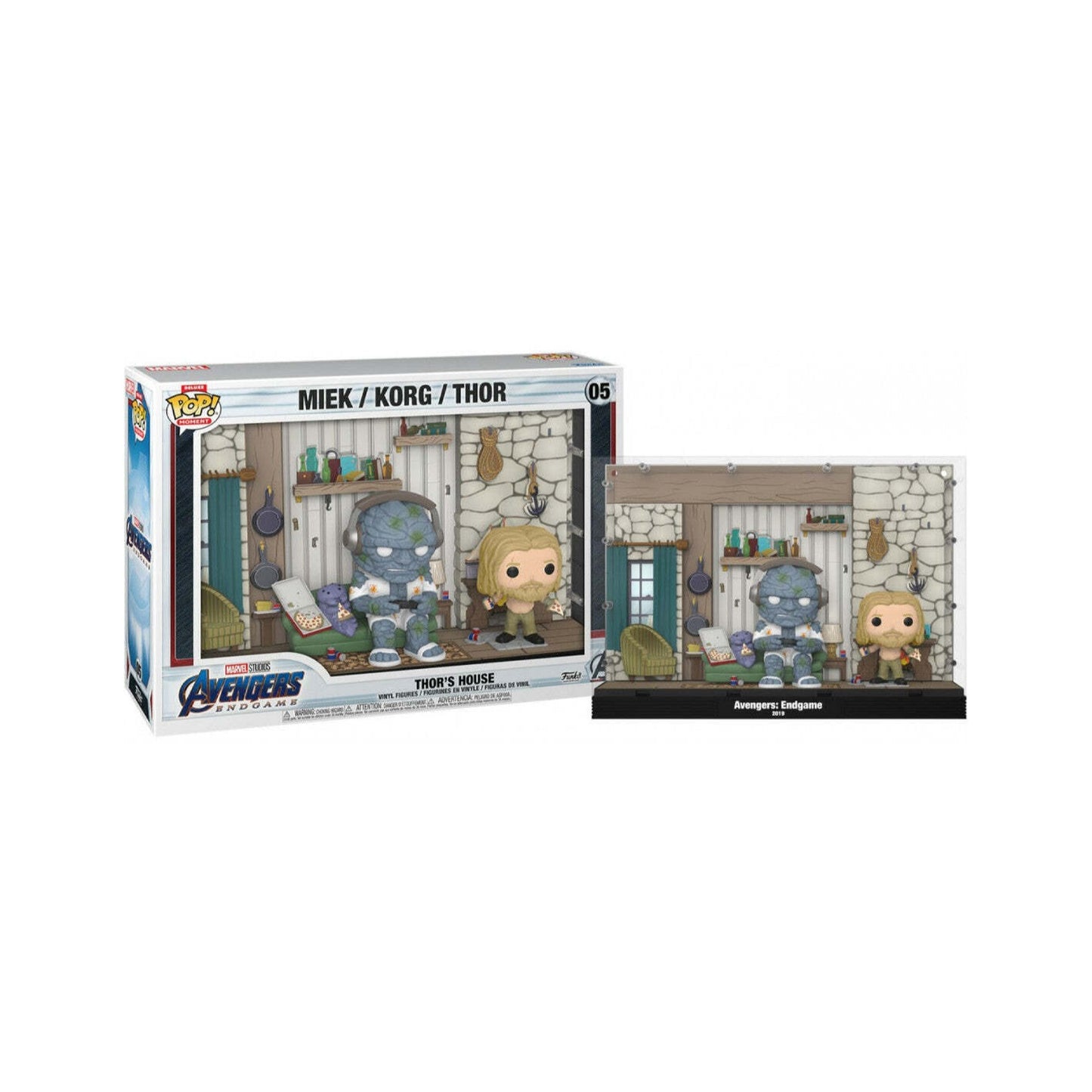 Marvel Avengers Endgame Thor's House Funko Pop! Moments Deluxe Vinyl Figure