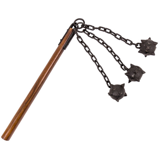 Three Ball Flail Medieval War Mace