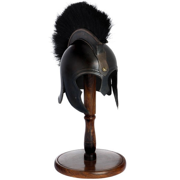 Troy Mini Helmet With Stand