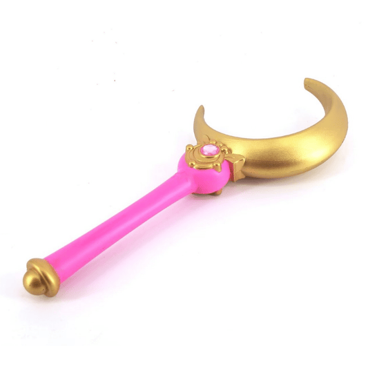 Sailor Moon Wand Foam Cosplay Prop Replica Pink and Gold - NEXTLEVELUK