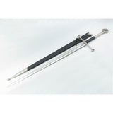 Lord of the Rings Reforged Aragorn Anduril Metal Sword with Sheath & Plaque