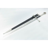 Lord of the Rings Reforged Sword Aragorn Anduril Sword with Sheath & Plaque