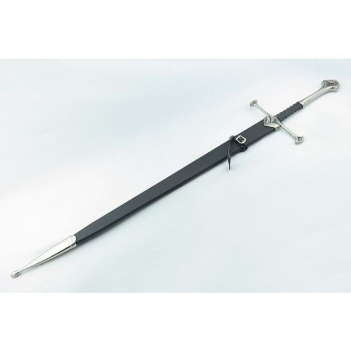 Lord of the Rings Reforged Aragorn Anduril Metal Sword with Sheath & Plaque
