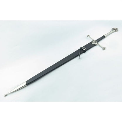 Lord of the Rings Reforged Aragorn Anduril Metal Sword with Sheath & Plaque