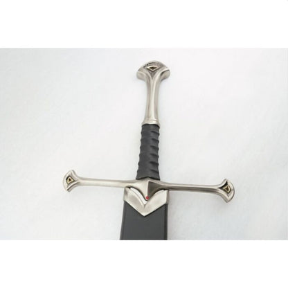 Lord of the Rings Reforged Aragorn Anduril Metal Sword with Sheath & Plaque