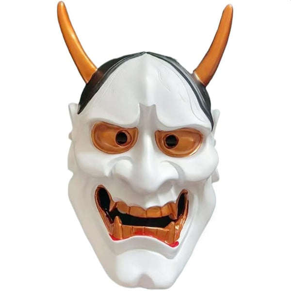 Samurai Demon Oni Japanese Resin Mask