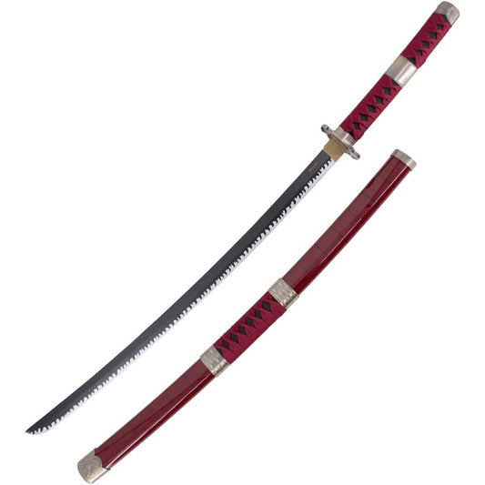 One Piece Sword Roronoa Zoro Sandai Kitetsu V.2 Katana Wooden Cosplay Sword