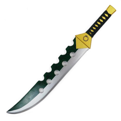 Seven Deadly Sins Meliodas Demon Sword Lostvayne Wooden Cosplay Prop Replica - NEXTLEVELUK
