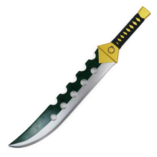 Seven Deadly Sins Meliodas Demon Sword Lostvayne Wooden Cosplay Prop Replica - NEXTLEVELUK