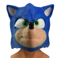 Sonic the Hedgehog Latex Mask for Halloween, Cosplay & Fancy Dress - NEXTLEVELUK