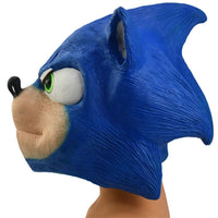 Sonic the Hedgehog Latex Mask for Halloween, Cosplay & Fancy Dress - NEXTLEVELUK