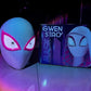 Spider - Gwen Stacy Light Up Cosplay Mask Spiderman Spider - man - NEXTLEVELUK