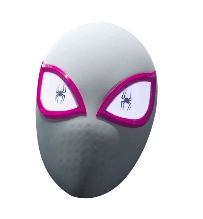 Spider - Gwen Stacy Light Up Cosplay Mask Spiderman Spider - man - NEXTLEVELUK