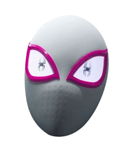 Spider - Gwen Stacy Light Up Cosplay Mask Spiderman Spider - man - NEXTLEVELUK