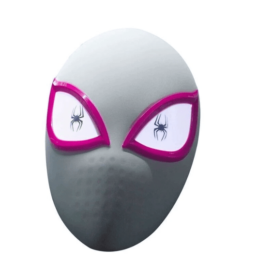 Spider - Gwen Stacy Light Up Cosplay Mask Spiderman Spider - man - NEXTLEVELUK