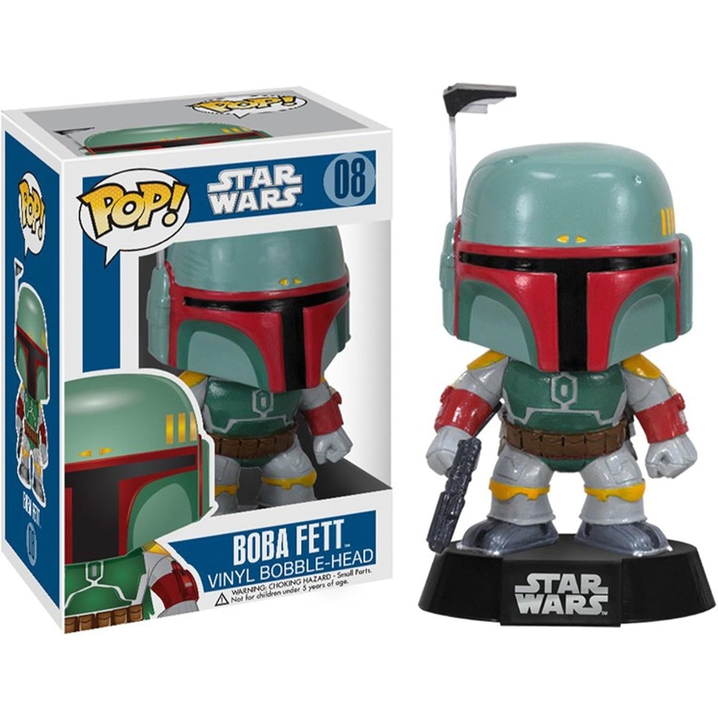 Star Wars Boba Fett Funko Pop Vinyl Figure - NEXTLEVELUK