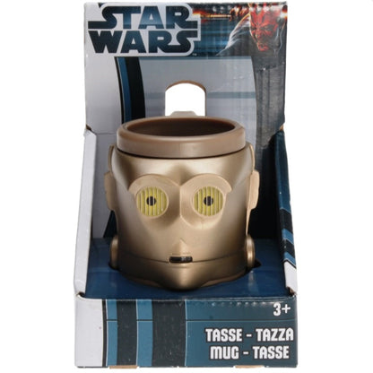 Star Wars C3 - PO 3D Plastic Mug Joy Toy - NEXTLEVELUK