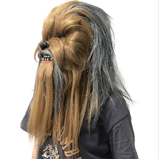 Star Wars Chewbacca Latex Mask Cosplay Replica CH - B098 - NEXTLEVELUK