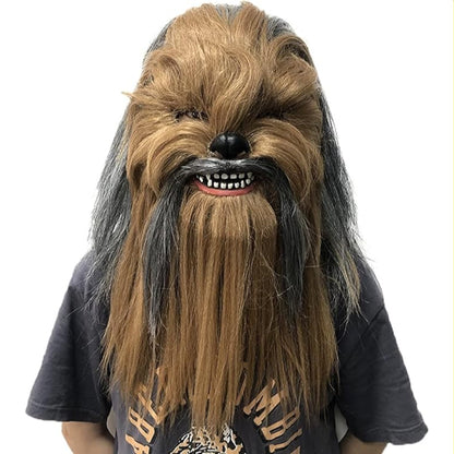 Star Wars Chewbacca Latex Mask Cosplay Replica CH - B098 - NEXTLEVELUK