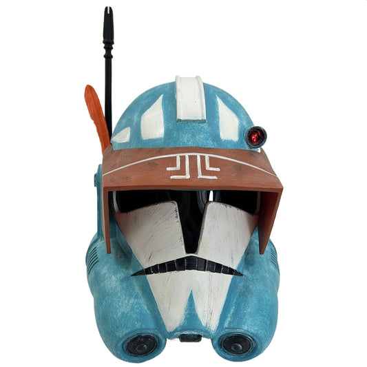 Star Wars Clone Captain Tukk Resin LED Cosplay Helmet - NEXTLEVELUK