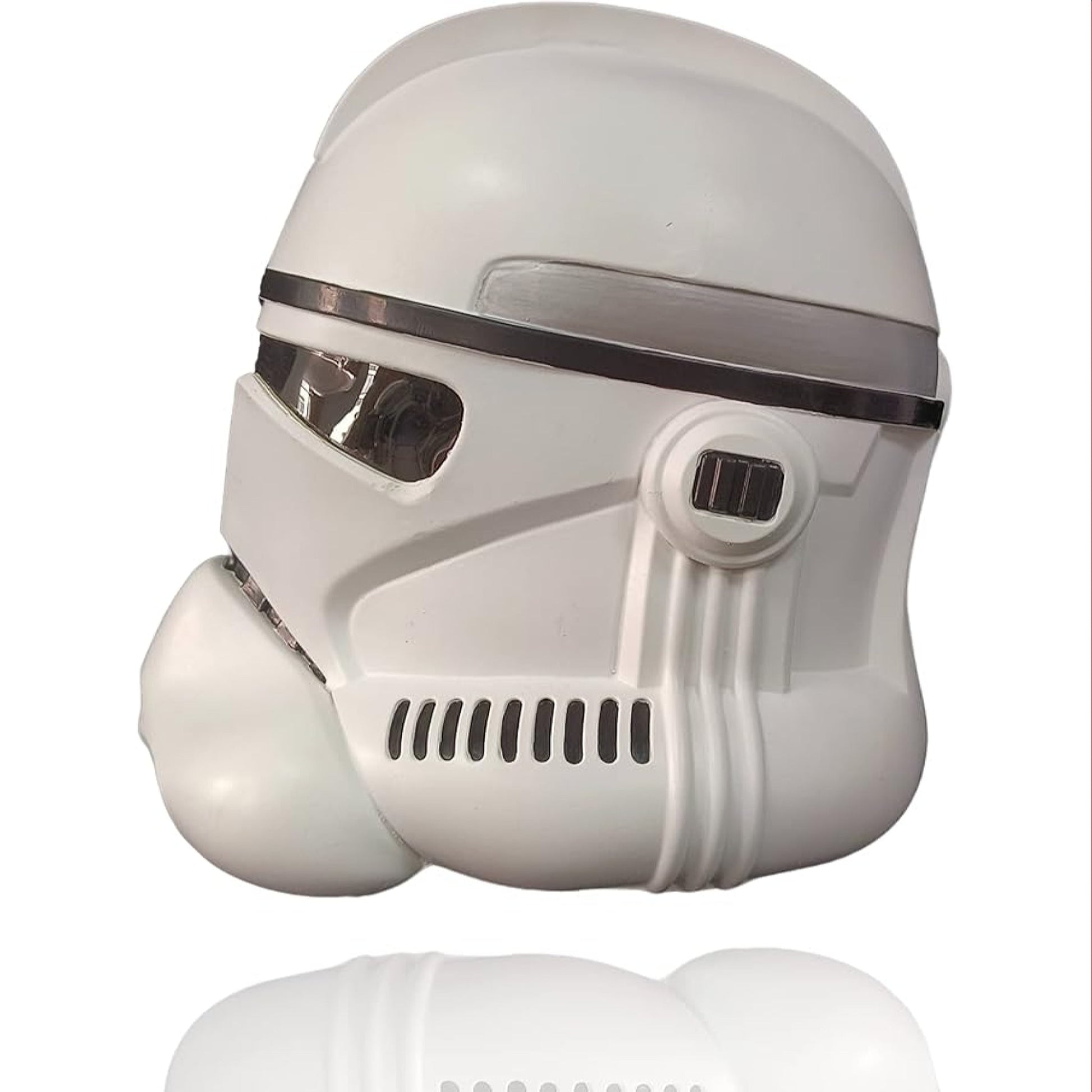 Star Wars Clone Trooper Helmet White PVC - NEXTLEVELUK