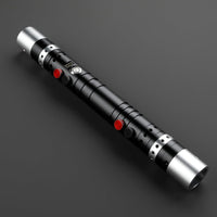 Star Wars Darth Maul Double Blade Baselit Combat Lightsaber RGB Replica Chargable F33 - NEXTLEVELUK